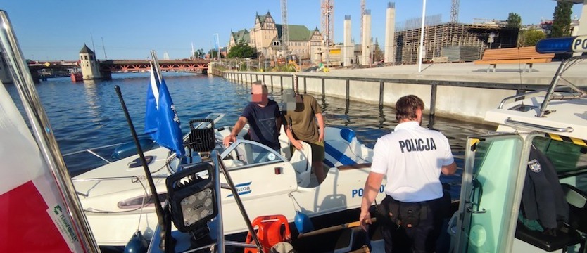 Pracowity weekend Komisariatu Wodnego Policji w Szczecinie