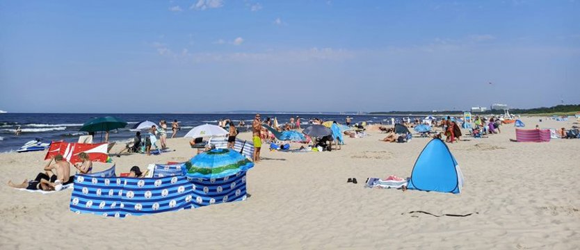 Plaża w Świnoujściu mocno otworzyła sezon