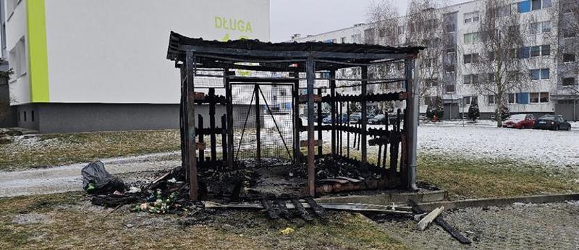Monitoring pomógł w ujęciu podpalacza wiat śmietnikowych