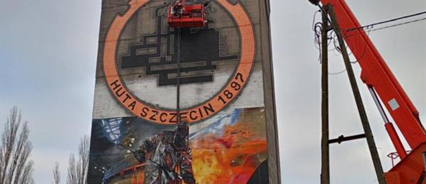 Reakcja miasta na zniszczenie muralu na Stołczynie. Inwestor ma naprawić szkody