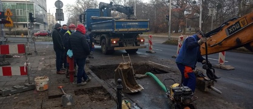 Awaria wodociągu w Szczecinie. Śródmieście bez wody
