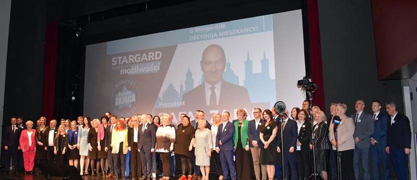 Ma ambitny plan na Stargard i walczy o reelekcję