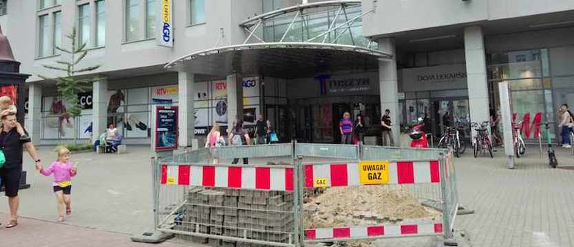 Czuć było woń gazu. Ewakuowano CH Turzyn