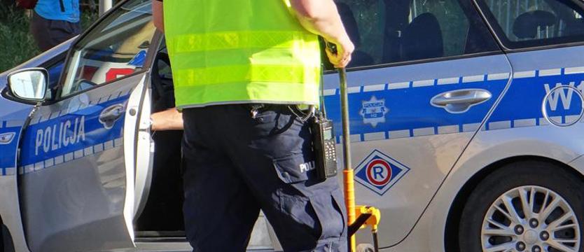 Zderzenie motocykla z samochodem osobowym. Zablokowana DK20