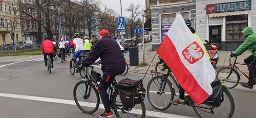 Rowerowe Święto Niepodległości w Szczecinie