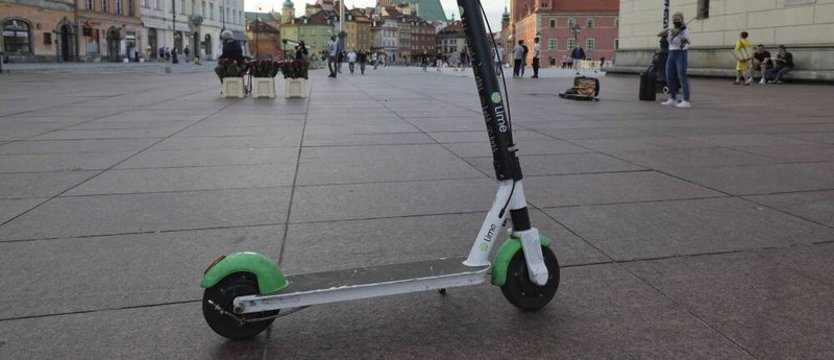 W ciągu dwóch dni 113 mandatów dla użytkowników hulajnóg