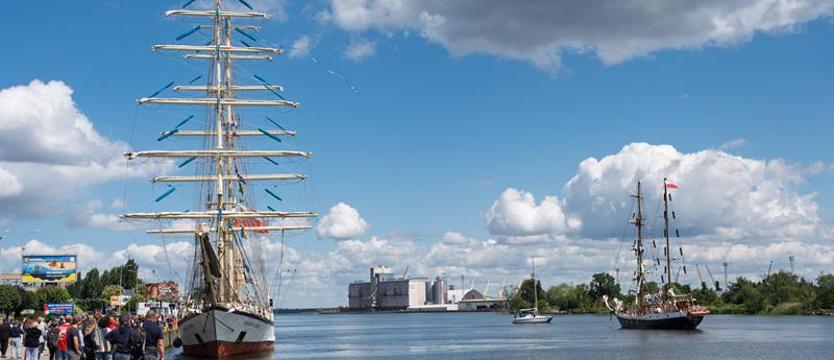 Żaglowce wpłynęły do Szczecina