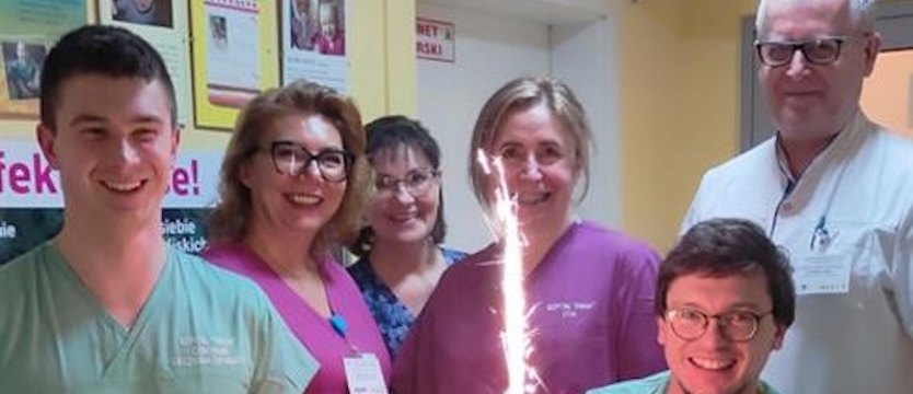 Od 15 lat ratują najmłodszych. "Oparzeniówka" w Zdrojach świętowała urodziny