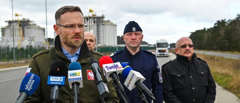 Wojewoda zachodniopomorski: od północy strefa ochronna wokół świnoujskiego gazoportu