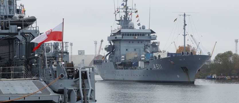 Okręty NATO w Szczecinie. Tylko do poniedziałku
