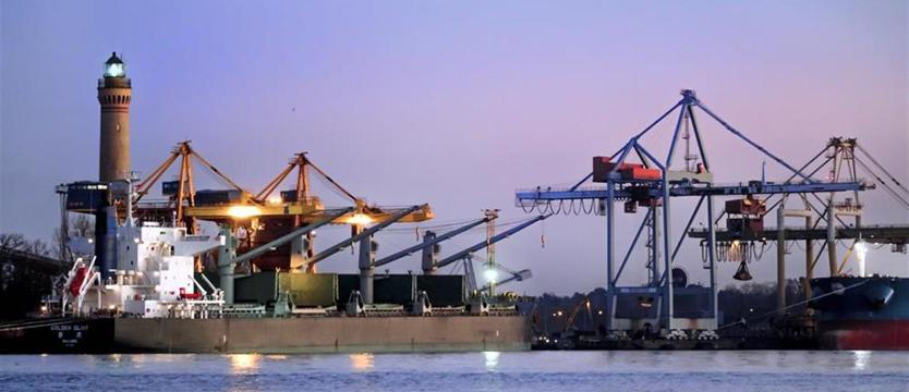 Przeładunki w portach Szczecin i Świnoujście. Dwucyfrowe tempo wzrostu utrzymane