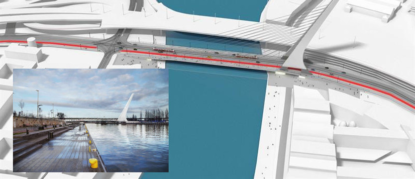 Ruszył przetarg na budowę Mostu Kłodnego w Szczecinie. Kiedy powstanie nowa przeprawa przez Odrę?