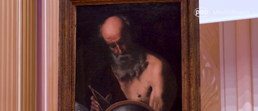 Grupa włoskich ekspertów uznała autentyczność obrazu Caravaggia „Archimedes”