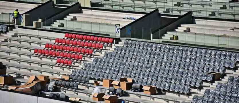 Piłka nożna. Przybywa krzesełek na Twardowskiego