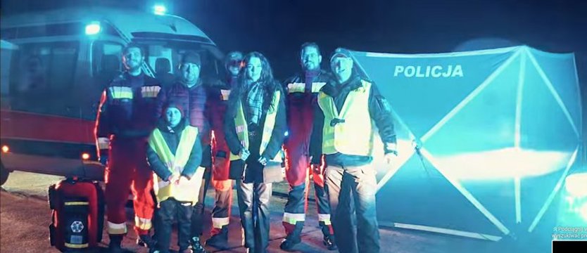 Kamizelki odblaskowe ratują życie. W Chojnie nagrali o tym film