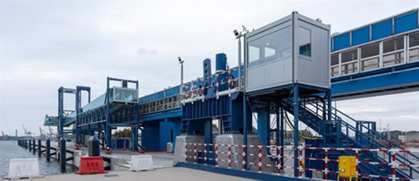 Koniec prac budowlanych na terminalu promowym