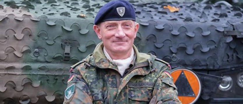 Jürgen-Joachim von Sandrart nowym dowódcą Korpusu Północno-Wschodniego w Szczecinie