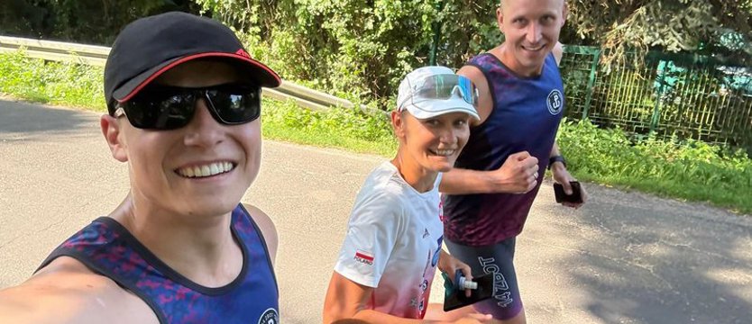 Karolina Napiórkowska z misją pomocy powodzianom wbiegła do Zachodniopomorskiego