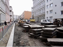 Kolejny etap prac i blokady w śródmieściu Szczecina