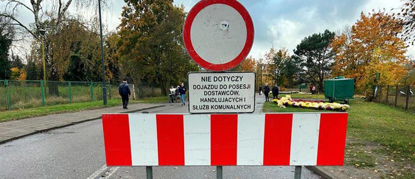 Zmiany w organizacji ruchu przy cmentarzu