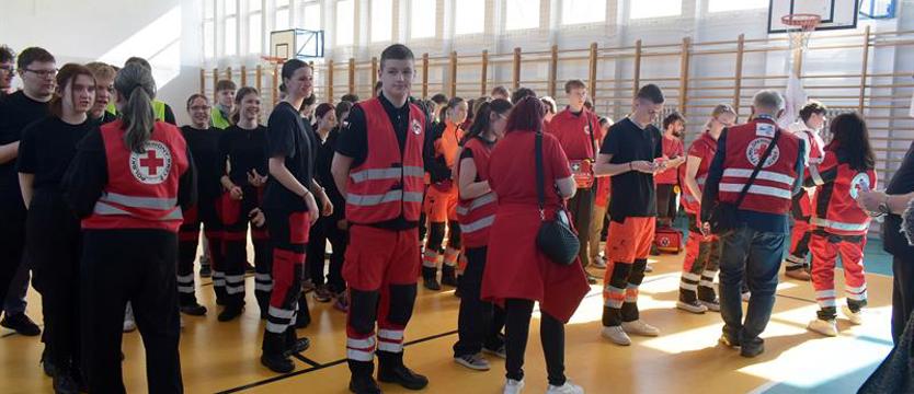 Młodzi ratownicy w akcji