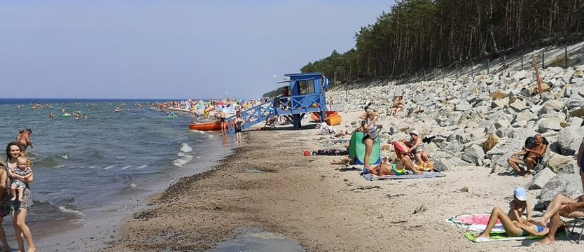 Kiepskie lato nie wpłynęło znacząco na liczbę pacjentów nad morzem