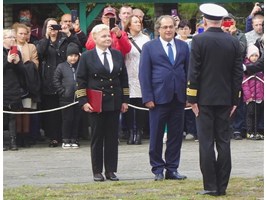 Ślubowały pierwsze klasy Zespołu Szkół Morskich w Świnoujściu. Powstanie Centrum Kompetencji Polskiego Offshore