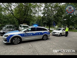 Szybki pan młody stracił prawo jazdy. Akcja policji w Szczecinie