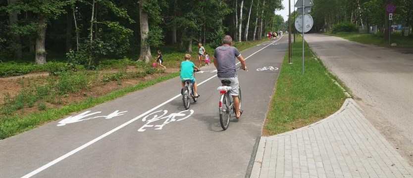 Nowe ścieżki rowerowe w gminie Rewal