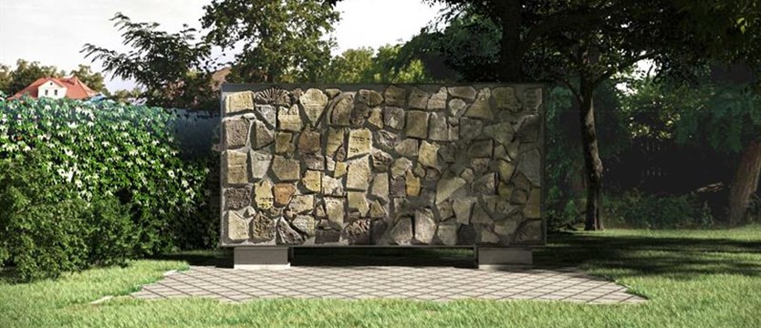 Ściana Pamięci w Dąbiu. Wkrótce odsłonięcie pomnika