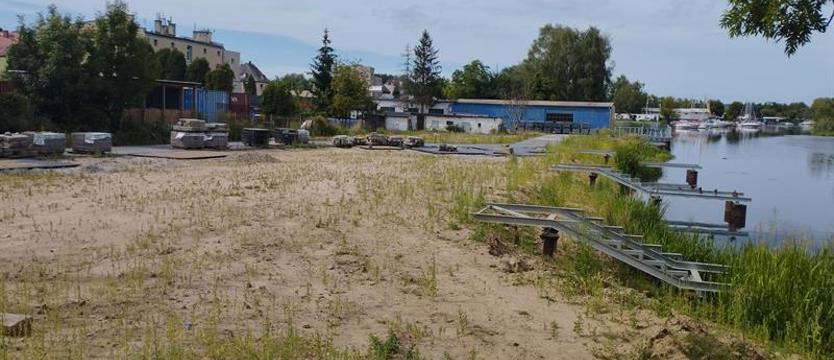 Trwa inwestycja nad Łarpią