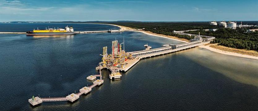 Terminal LNG w Świnoujściu importuje głównie z USA. Kwartał bez Kataru