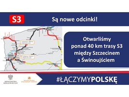 Otwarto dwa nowe odcinki S3. Droga ekspresowa w naszym regionie dłuższa o 42 km