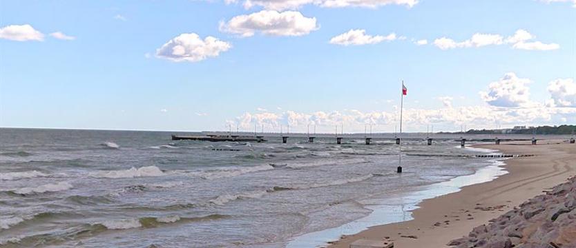 Sauna na plaży w Kołobrzegu