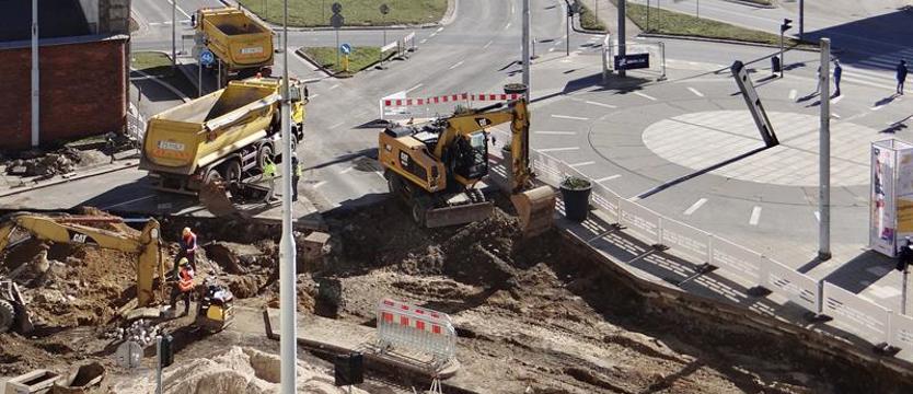 Kumulacja inwestycji na drogach i torach w Szczecinie