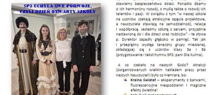 Szkolna kronika w „Dwójkomaniaku" 