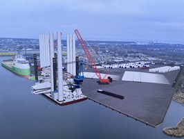 Ruszyła budowa terminalu instalacyjnego dla morskich farm wiatrowych