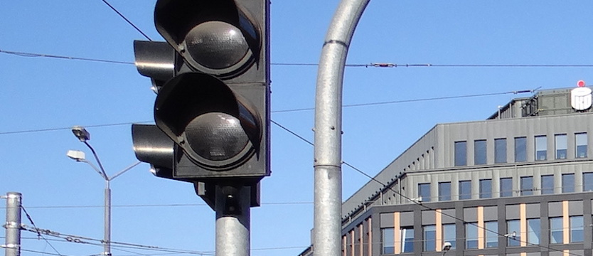 Korki na Bramie Portowej. Nie działała sygnalizacja świetlna