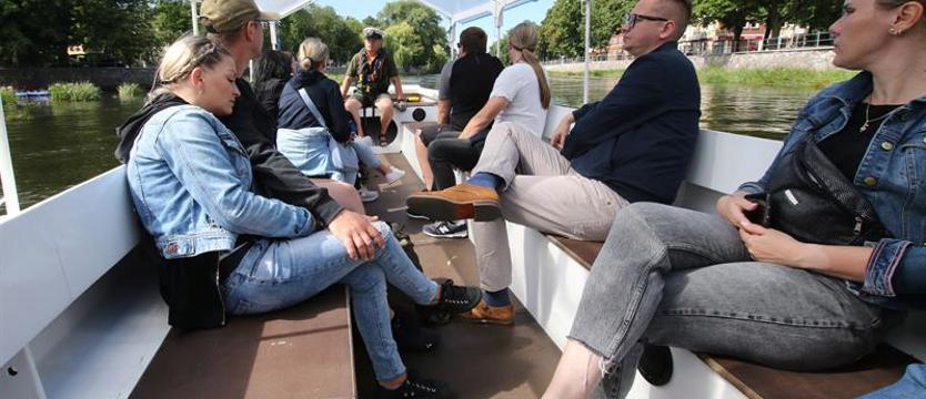 Tramwajem po rzece. Nowa atrakcja kołobrzeskiego portu