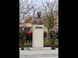 Pomnik rotmistrza Witolda Pileckiego odsłonięto w Goleniowie