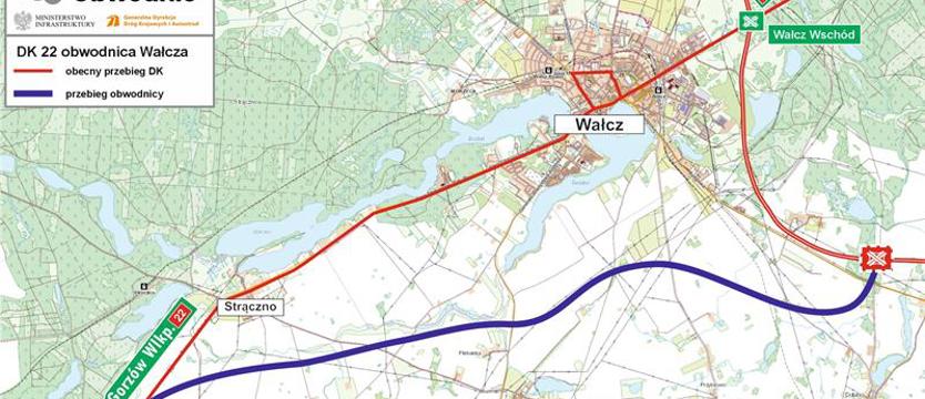 Zielone światło dla budowy obwodnicy Wałcza. Ominie miasto od wschodu