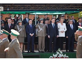 Prezydent Duda w Koszalinie. Nominacje i podziękowania dla pograniczników