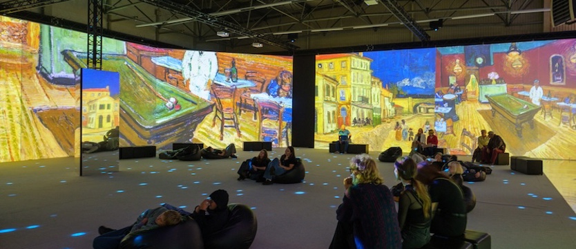 Zanurzyć się w Van Goghu. Wystawa w Digital Art Center