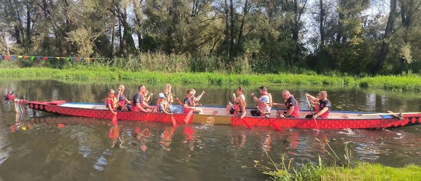 Smocza łódź, czyli... Jeden za wszystkich, wszyscy za jednego