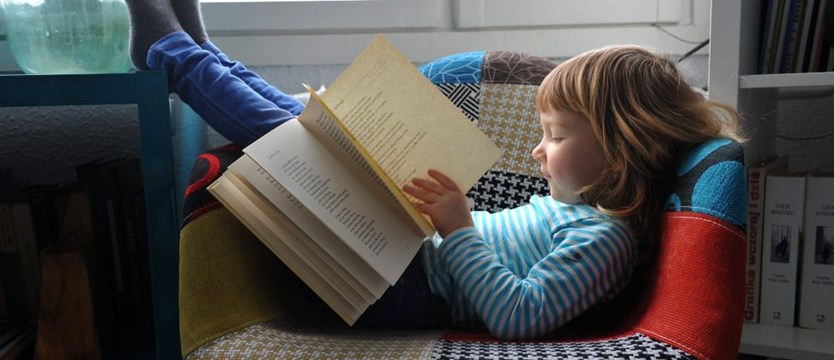 Dzieci, które czytają dla przyjemności, są potem zdrowsze psychicznie