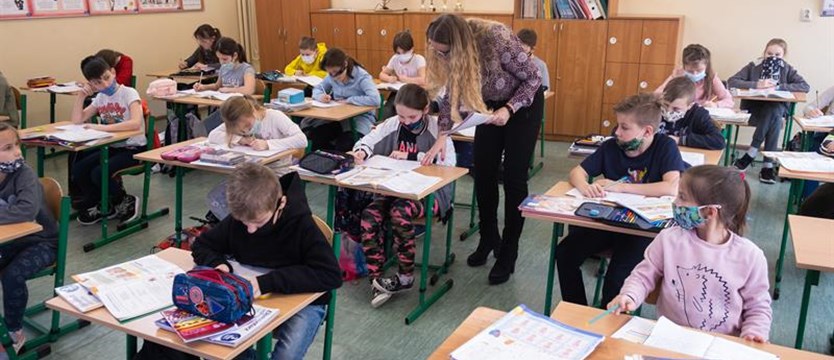 Najmłodsi uczniowie wrócili do szczecińskich szkół
