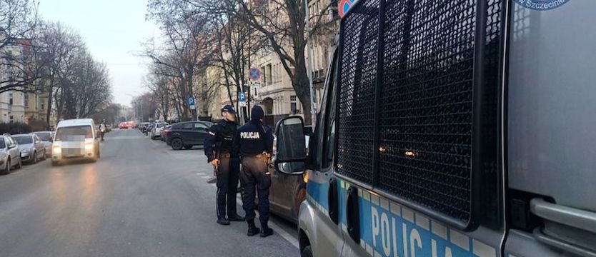 Policyjne patrole w Śródmieściu Szczecina
