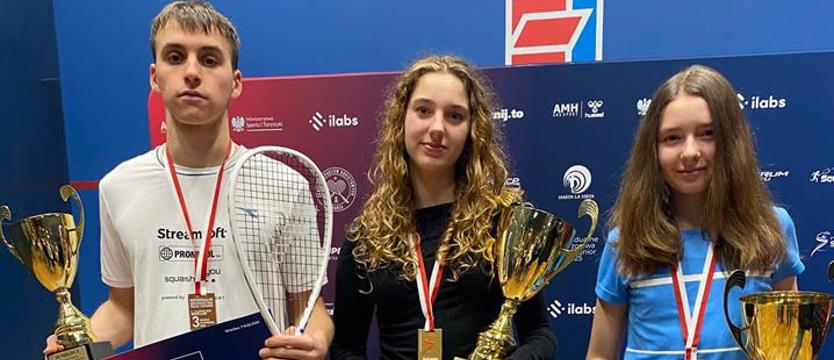 Squash. Troje szczecińskich medalistów