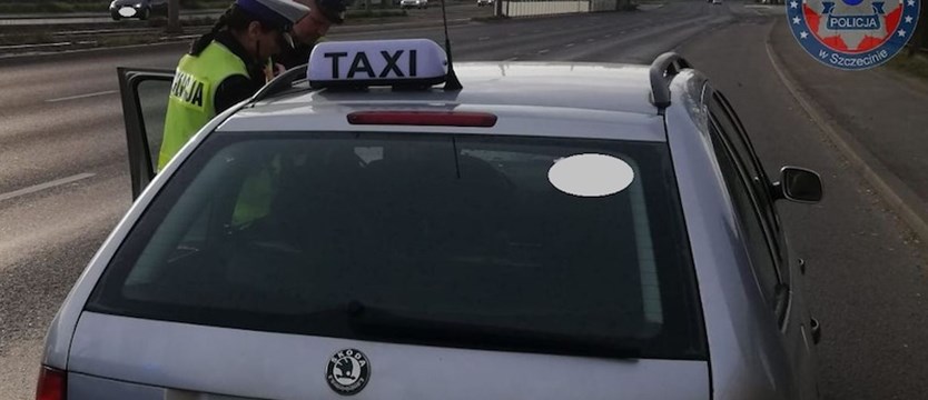 Szczeciński taksówkarz wiózł pasażerów będąc pod wpływem narkotyków