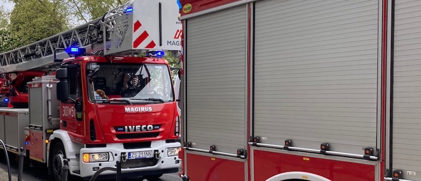 Wyciek gazu przy ul. Żniwnej w Szczecinie